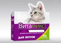 Витамикс 100таб витамины для кошек