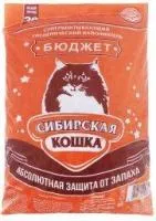 Наполнитель для кошачьих туалетов Сибирская кошка БЮДЖЕТ 20л